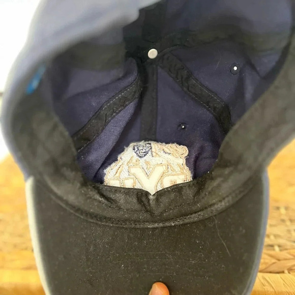 BYU Cougars‎ Hat Cap Strapback Blue White Embroidered Adult Mens NCAA Vintage - Picture 5 of 6